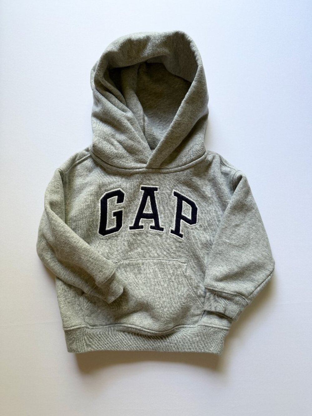 Baby GAP Grey Logo Hoodie Sweatshirt